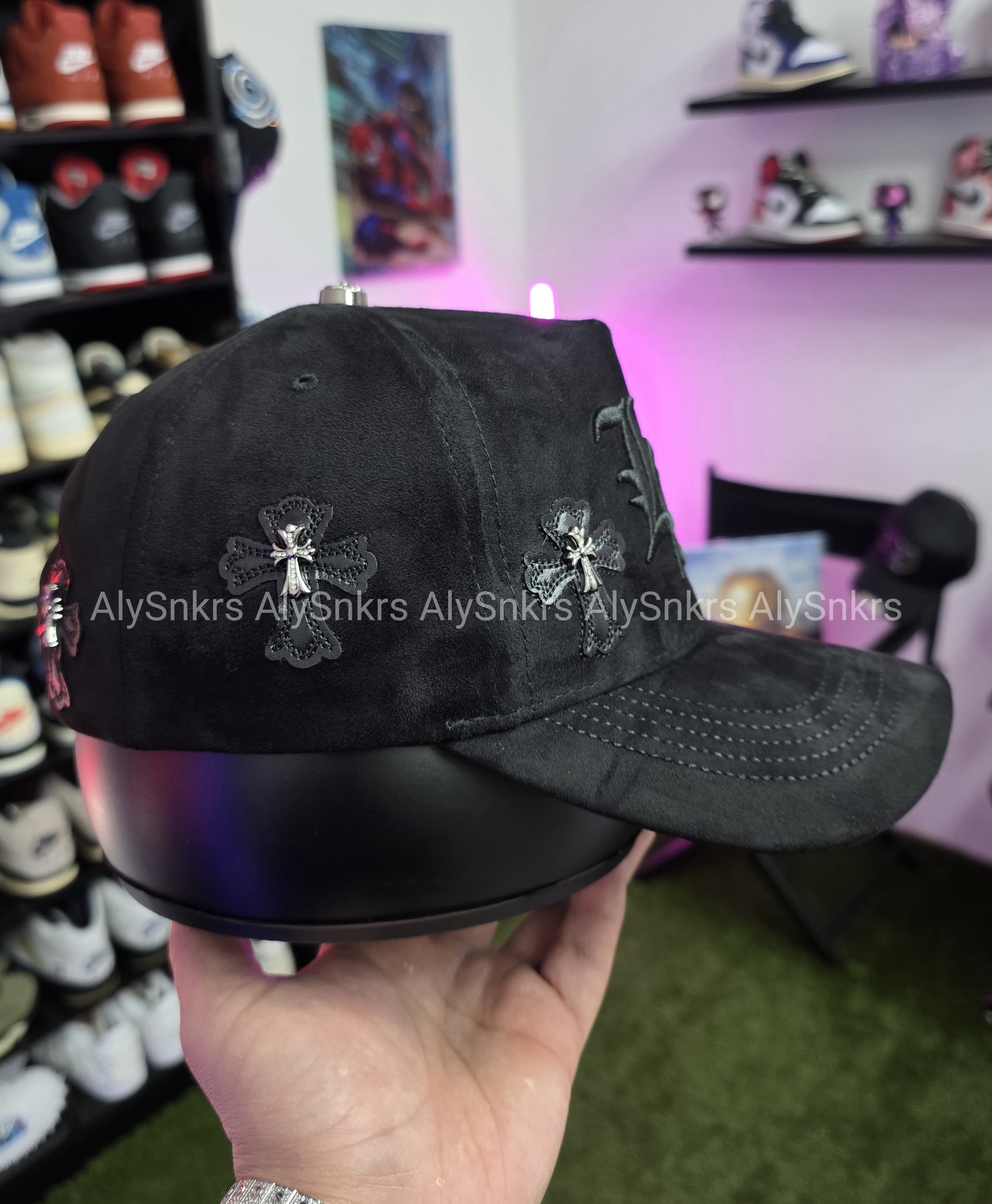 31 HATS - ThirtyOne Hats "LA CHROME CROSS" Black - Limited Edition